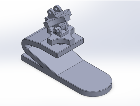 Prosthetic ankle-foot Design One